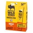 thumbnail image 3 of Slim Jim Buffalo Wild Wings, Buffalo Style Chicken Sticks, Snack Size Meat Snacks, 0.28 oz. 14ct, 3 of 5