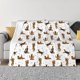 thumbnail image 1 of Fotbe German Shepherd Dog Manta de Franela con Estampado, Manta Ultrasuave para Cama, Sofá, Auto, Hipoalergénica y Antibolitas-40"x30", 1 of 6
