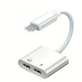 thumbnail image 1 of Adapter For iphone Dual Audio Converter For Charger Separate Headphone Adapter, 1 of 4
