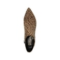 thumbnail image 3 of CIRCUS by Sam Edelman Womens Brown Animal Print Cushioned Pointed Toe Kitten Heel Zip-Up Dress Booties 9.5 M, 3 of 4