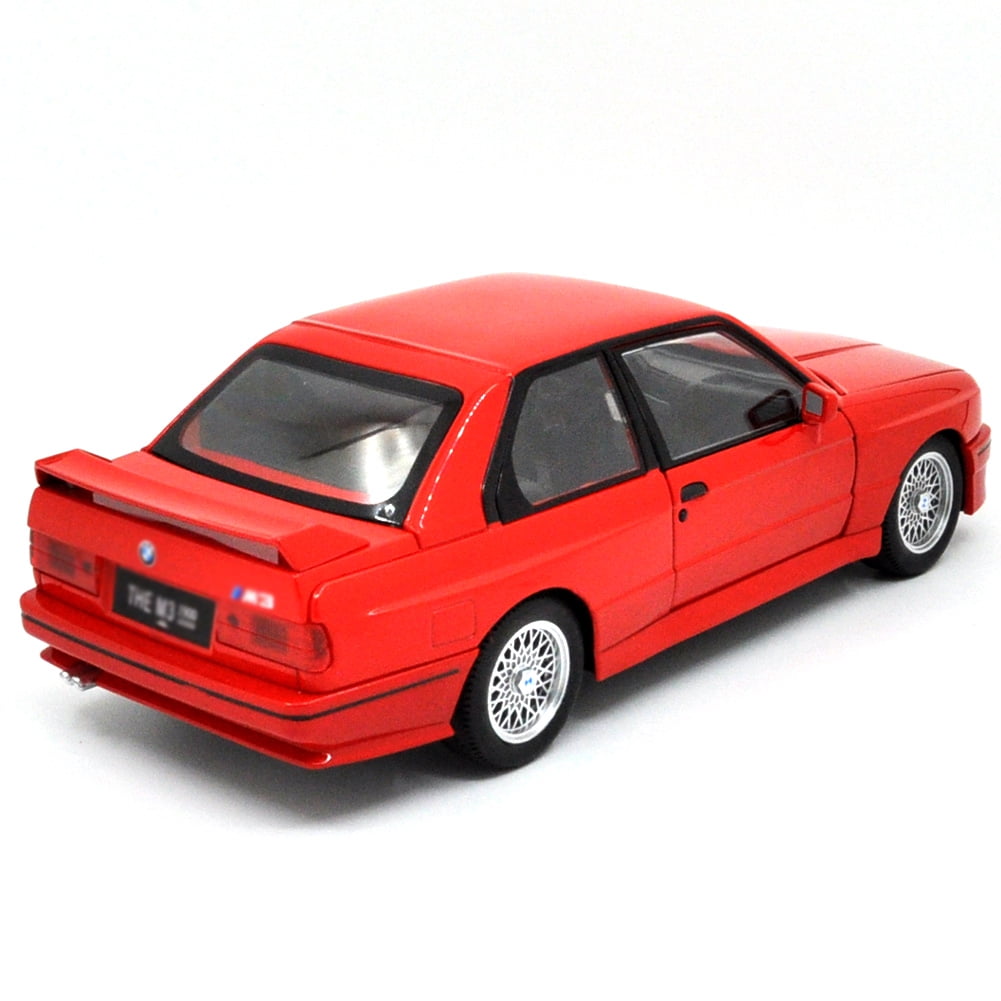 1: 24 Suitable for 1988 BMW M3 E30 alloy sports car model die-casting metal sound and light children's toy