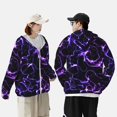 thumbnail image 4 of Zufioo Galaxy Lightning Sun Shirt for men and women,Sun Hoodie shirt,Unisex UV Shirt,Hiking Outdoor Performance Jackets,Fishing Shirt -X-Large, 4 of 7