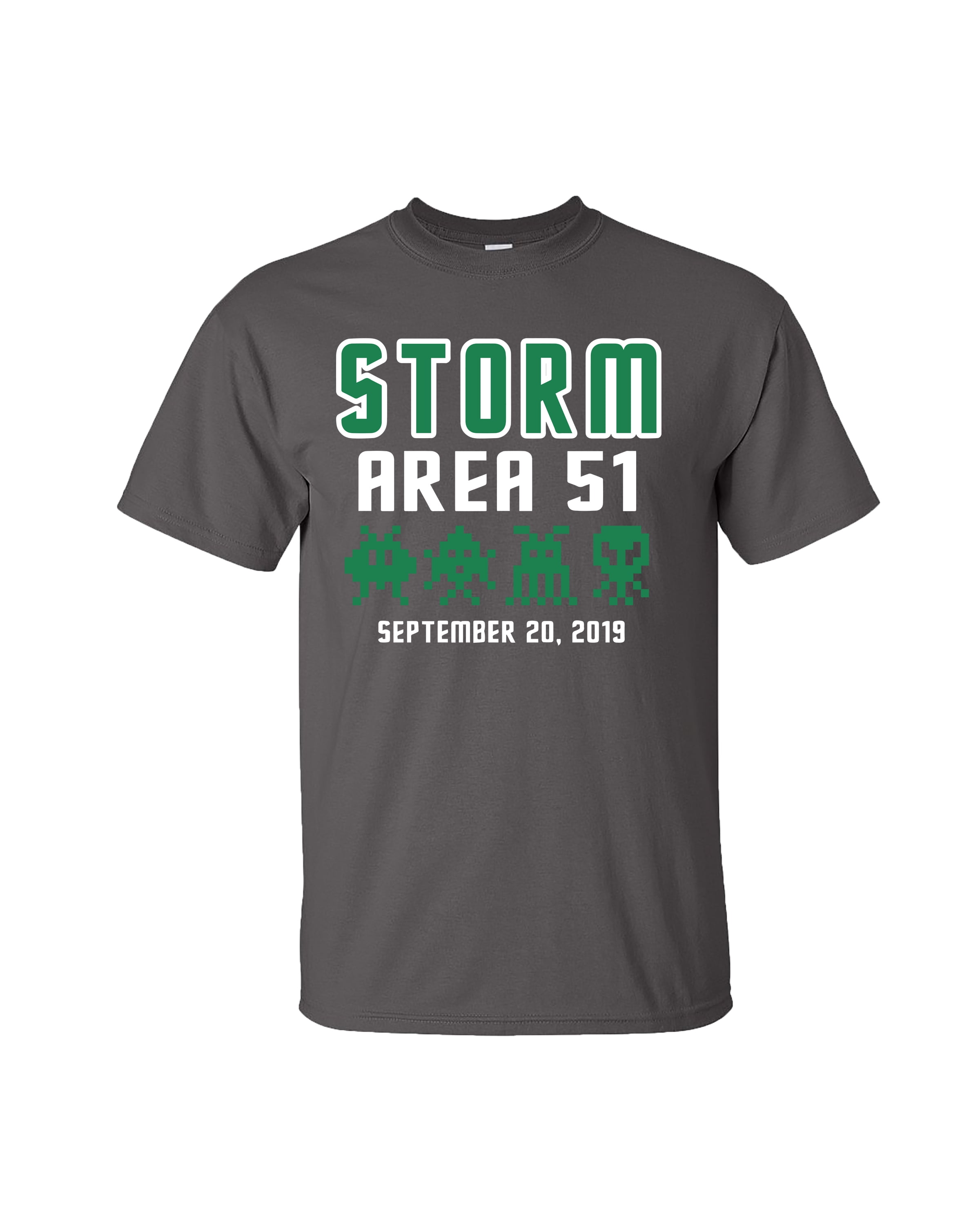 Storm Area 51 September 20 2019 Adult Short Sleeve Tee Shirt Black - Bild 11 von 18