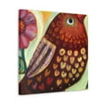 thumbnail image 2 of Finch in the Courtyard - Canvas, 2 of 10