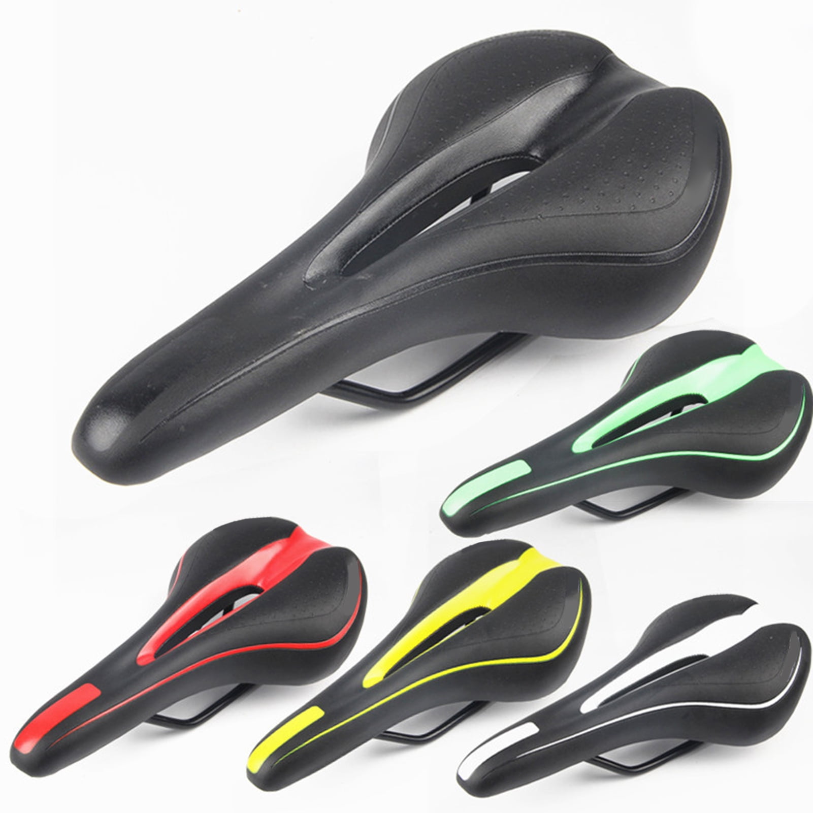 Bicycle Saddle MTB Mountain Road Bike Cushion Pad Comfort Soft Cycling Seat