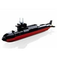 thumbnail image 1 of 1-450 Scale Model Bricks Strategic Submarine Building Brick Kit, 227 Piece, 1 of 1