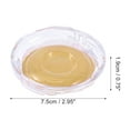 thumbnail image 2 of Unique Bargains 1 Set Portable Round Eyelash Storage Case Gold Tone Acrylic, 2 of 6