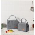 thumbnail image 3 of Bolsa de almuerzo Bolsa de mano Bolsa de almuerzo para mujer Fiambrera Contenedor de almuerzo aislado, 3 of 8