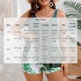 thumbnail image 3 of NTACZA Tankini Swimsuits for Women Plus Size Tummy Control Two Piece Swim Dress High Waist Swimming Pool Tropical Beach Push-Up Size XXL, 3 of 8