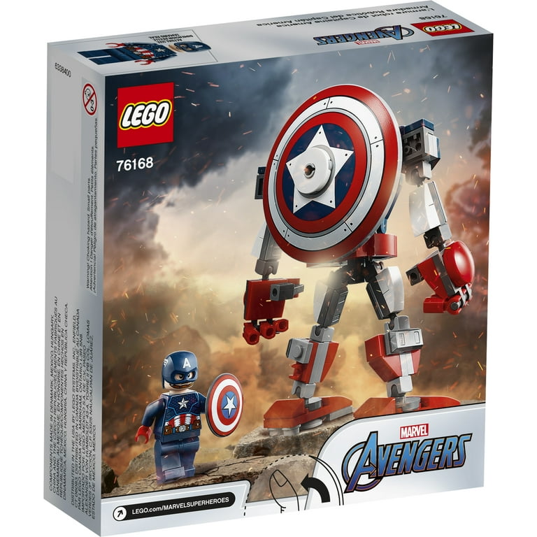 LEGO Marvel Avengers Classic Captain America Mech Armor 76168