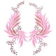 thumbnail image 1 of GOOHOCHY 2pcs Ropa de bricolaje parches bordados apliques bordado ropa de hierro en parche, 1 of 7