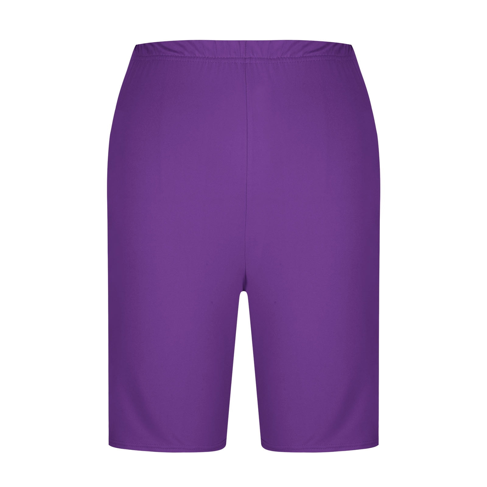 Brnmxoke Women's Bermuda Shorts Elastic High Waisted Pajamas