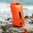 thumbnail image 5 of Storage Type Double Air Bag Back Float Boat Throwable Flotation Device High Buoyancy Boat Throw With Strap Water Proof Throwable Flotation Device For Boating Swimming Boat Glitter Tube Float Dinosaur, 5 of 5