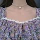 thumbnail image 2 of Collar de aleación de perlas para mujer, elegante colgante de insecto plateado, gargantilla decorativa para fiesta de citas, joyería, regalo de Ropa, zapatos y accesorios Miscelánea Plata Minnieouse AP018547-02, 2 of 6