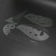 thumbnail image 3 of (16 Piezas) - Juego de Reglas Métricas de Curva Francesa Regla de Calificación Confección Dibujo Dibujo Plantilla de Medida Herramientas 4 Estilos para Diseñadores, 3 of 5