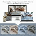 thumbnail image 6 of KUETH 6'x9' Area Rugs for Living Room, Ultra-thin Non Slip Machine Washable Vintage Indoor Rug, Low Pile Chenille Print Rug for Bedroom Dining Room Home Office, 6 of 10