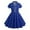 Blue, variant on RIJOPUTY Girl Holiday Dress Red Dress Toddler Clothes for 4t Girls Kids Dress Up Jewelry Dressup Girls 5 Years Old Gift Ideas Gifts for Toddler Girls Age 3-5 Princess Costume Vestido De Niña