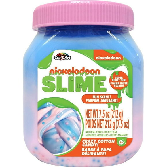 Nickelodeon Scented Fun Food Pre-made Slime, Assortment of Slime