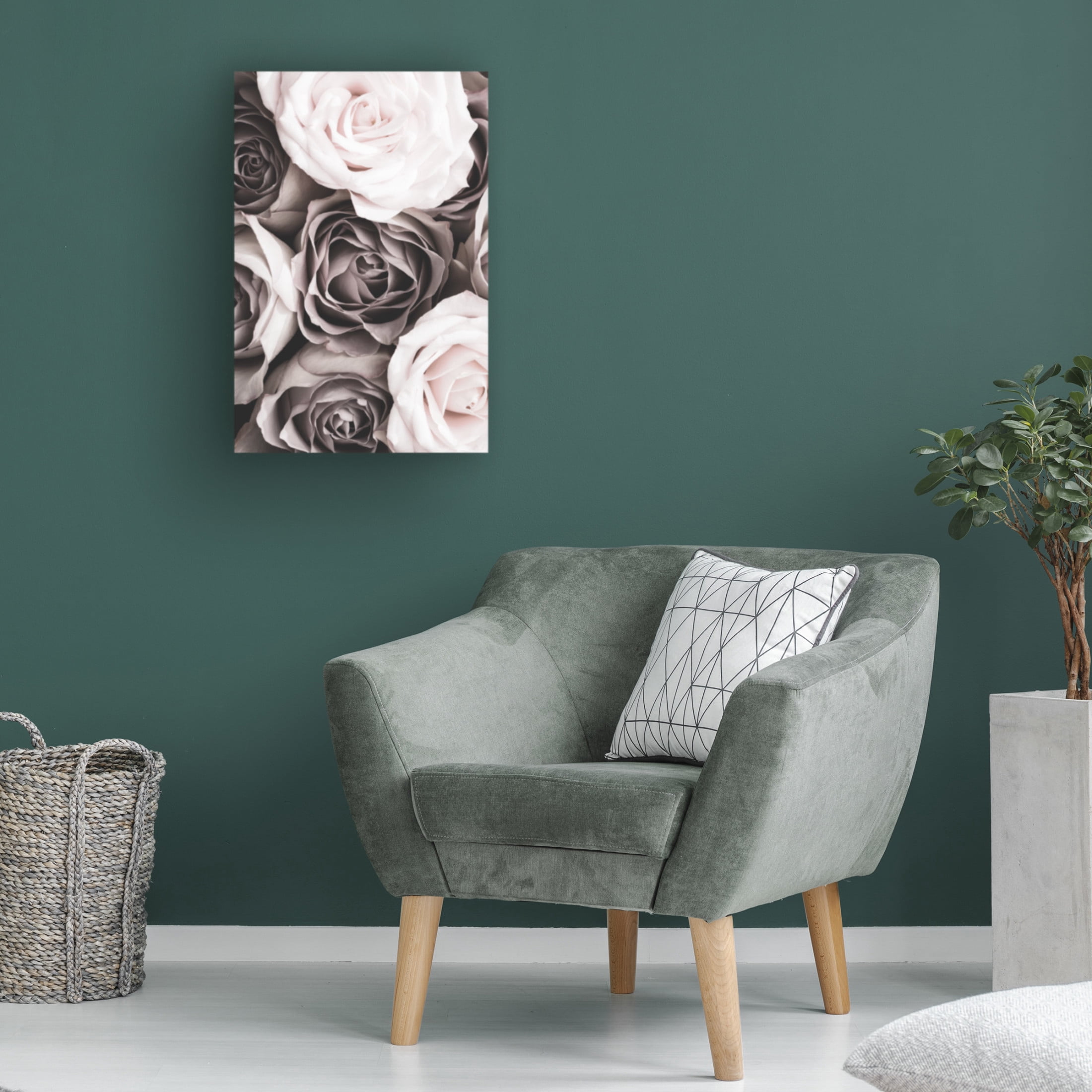 Trademark Fine Art Pictufy Studio Roses Canvas Wall Art