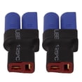 thumbnail image 3 of Conector Inalámbrico De Batería RC, Adaptador Flexible Pequeño T Hembra A Macho EC5 2 Piezas Para Barco RC Para Coche RC, 3 of 7
