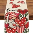 thumbnail image 7 of Heart Designed Table Scarf with Multiple Sizes, Decorative Table Runner for Holiday Dining, Romantic Table Cover for Valentine's Day Dinners and Anniversary Meals(Xl), 7 of 7