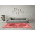 thumbnail image 3 of Ahgly Company Indoor Rectangle Medallion Red Traditional Area Rugs, 4' x 6', 3 of 4