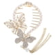thumbnail image 1 of Pinzas para el pelo con forma de mariposa, con diamantes de imitación, para coleta, con perlas, accesorios para el cabello para mujeres y niñas, 1 of 8