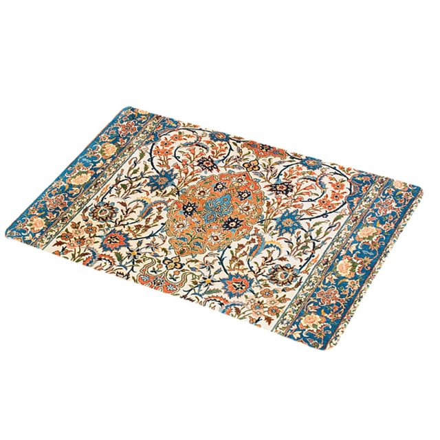 MesaSe Non-slip Floor Mats Rugs Bathroom Rugs Machine Washable Turkish Style Flannel Floor Mats Outdoor Rugs for Home