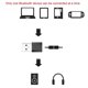 thumbnail image 4 of Receptor de audio Bluetooth sweethay Mini adaptador 3.5mm Altavoces portátiles inalámbricos USB, 4 of 6