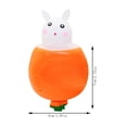 thumbnail image 2 of 2026 Edition Hidden Rabbit Carrot Pop-up Squeeze, High-Elasticity Surprise Stress Relief - Desktop Peek-a-Boo Fidget, Hand-Pinching Sensory Toys, Soft Squeeze Decompression Dough for Adults, 2 of 2