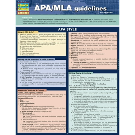 apa mla guidelines walmart com