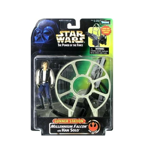 Kenner Star Wars Power of the force Gunner Station Tie Fighter with Darth Vader Action Figure for sale online 