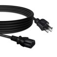 thumbnail image 1 of PwrON [UL Listed] 6ft Power Cord Monitor TV Computer Power Cable, 18 AWG 3 Prong AC Power Cable for HP, Dell, BenQ, Asus, Power Cord Compatible for Computer Monitor, 1 of 5