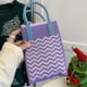 thumbnail image 1 of Bolso para móvil, bolso de punto, bolso de mano de gran capacidad, bolso bandolera para estudiantes, bolso de lana, 1 of 6