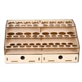 thumbnail image 1 of DIY Pigment Rack Conveniente Pigmentos extraíbles Titular de gran capacidad Organizador de pintura de madera para piezas de modelo Lápices Pen DIY Herramientas Monstrate HA012214-00, 1 of 7