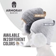 thumbnail image 3 of ARMORAY Beanie Winter Hat for Men and Women with Soft Fur Earmuffs - One Size Fits All, 3 of 7