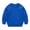 Blue, variant on fatyb Unisex Boys Girls Thin Sweatshirts Crew Neck Casual Plain Pullover Kids Long Sleeve Tops 1-13 Years