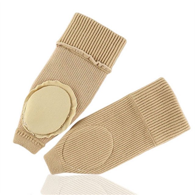 Paquete de 2 guantes Protección de muñeca de mano Papeles transpirables Apoyo Apoyo Mantenimiento cálido Reciclaje Elástico Derecho a la derecha para hombres Mujeres Color de la piel Jumpingount CE001397-02