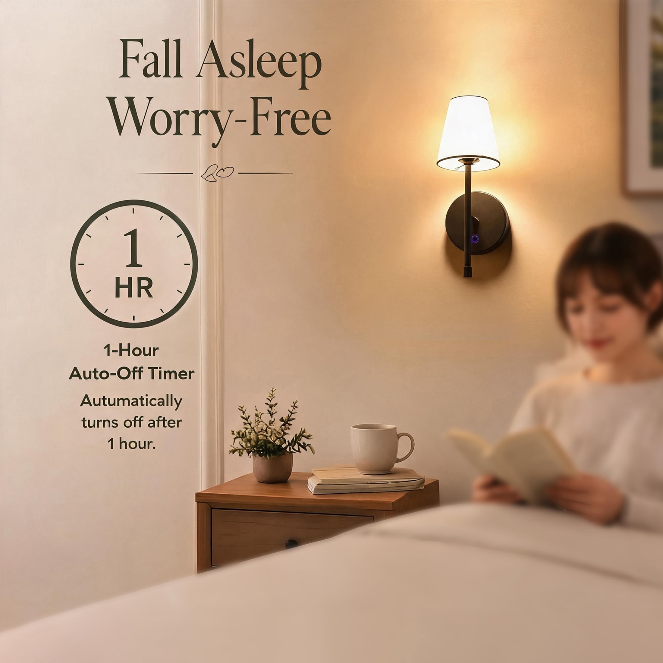 BHG rechargeable Wall Light