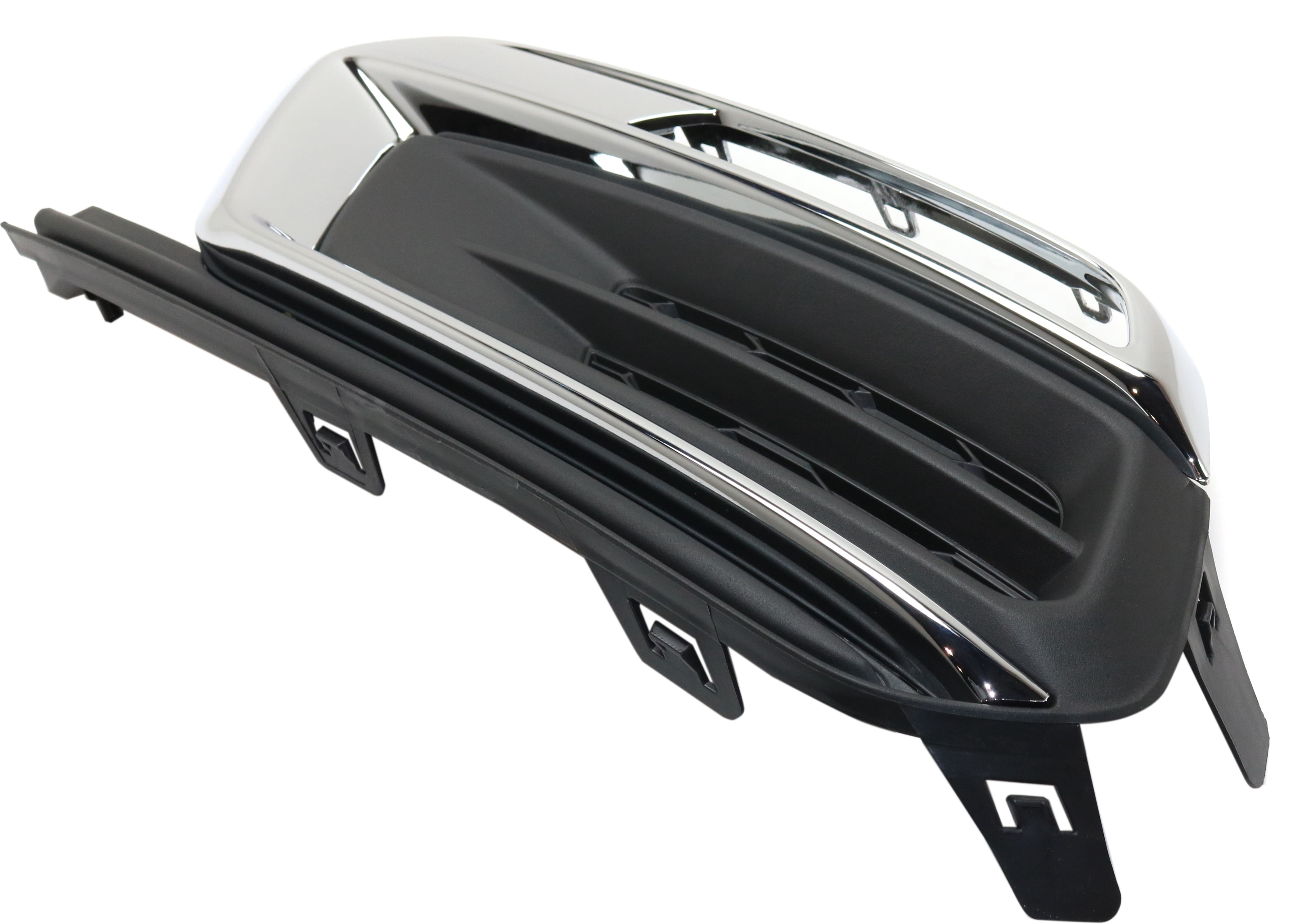 Fog Light Cover Compatible with 2015 Chevrolet Cruze 2016 Limited Left Driver Black