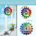 thumbnail image 2 of Ramiter en Acier Inoxydable Vent Spinner- 3D Ornement de Décoration de Jardin Extérieur Intérieur, 2 of 5