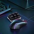 thumbnail image 4 of Ovzne Copy Paste Cut Select All Save Office USB Keypad Double TYPE C Custom USB Keypad Double 6 Keys On Clearance, 4 of 8