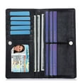 thumbnail image 4 of HAWEE Ultra Slim Thin RFID Blocking Credit Card Holder Bifold Clutch Wallets for Women, 4 of 7