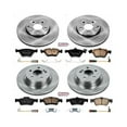 thumbnail image 3 of PowerStop Front and Rear Stock Replacement Brake Pad and Rotor Kit Fits: MERCEDES-BENZ Select Models KOE4519, 3 of 6