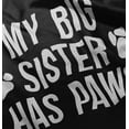 thumbnail image 5 of My Big Sister Has Paws Toddler Boy Girl T Shirt Infant Toddler Brisco Brands 12M, 5 of 6
