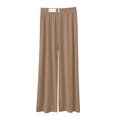 thumbnail image 3 of RUTAYY Toddler Children Pants Solid Color For Girls Casual High Elastic Waisted Drawstring Loose Fit Sweatpants Streetwear Trouser Relaxed Fit Pants, 3 of 6