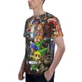 thumbnail image 5 of The Legend of Zelda T Shirt 3D Printed Crewneck Graphic Short Sleeve Tees for Mens, 5 of 5