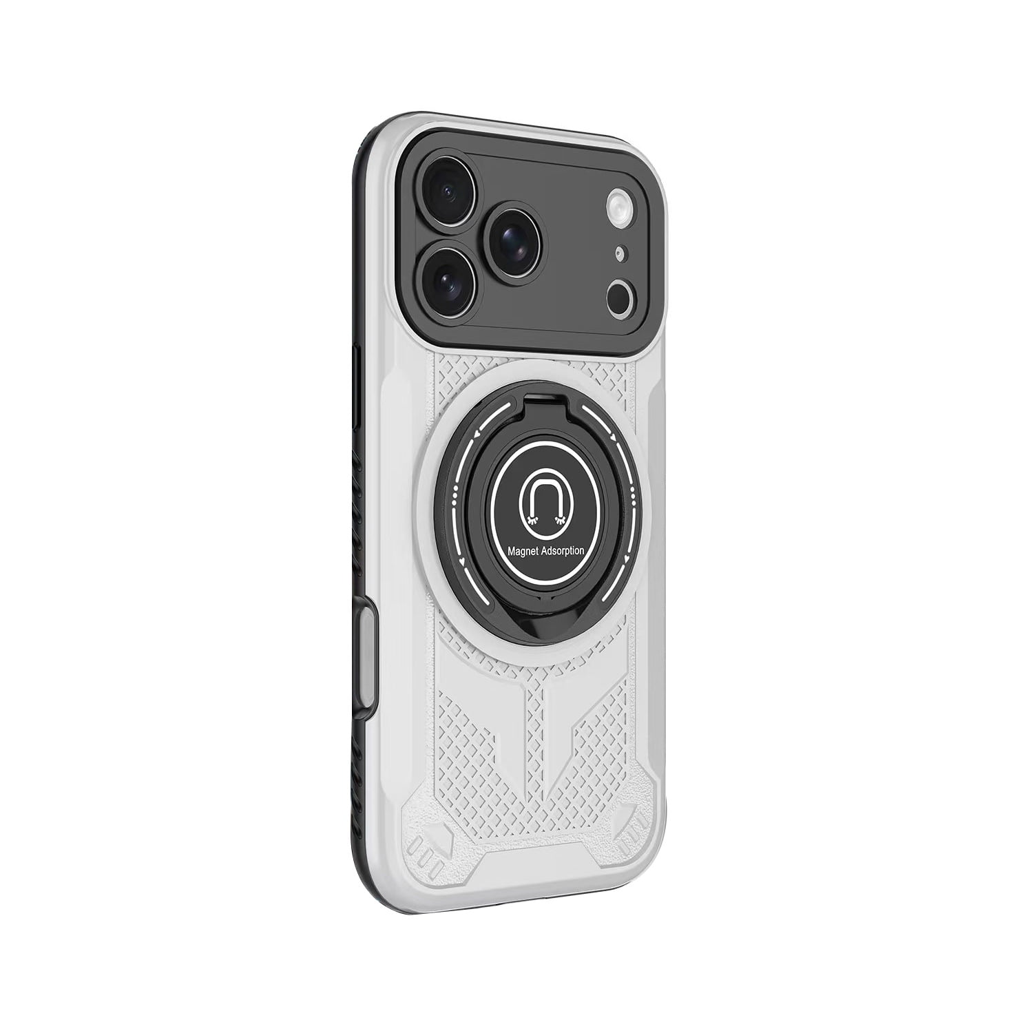 Heavy-Duty Loop Armor Case with MagSafe Support for iPhone 17 Pro - Gray