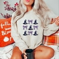 thumbnail image 2 of Coquette Witch Hat Collage - Women's Graphic Sweatshirt, 2 of 16