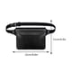 thumbnail image 3 of Bolsa seca de PVC para deportes al aire libre, impermeable, con bolsillo, riñonera (negro) Tmvgtek Para Estrenar, 3 of 3